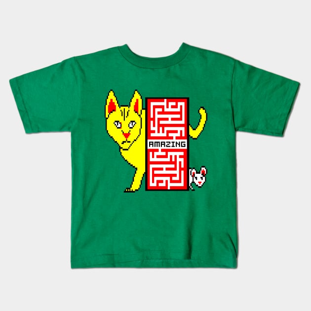 Amazing ! Kids T-Shirt by Olipix